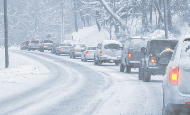winter driving in colorado