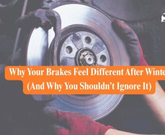 Why Your Brakes Squeak in Winter (And What To Do About It)